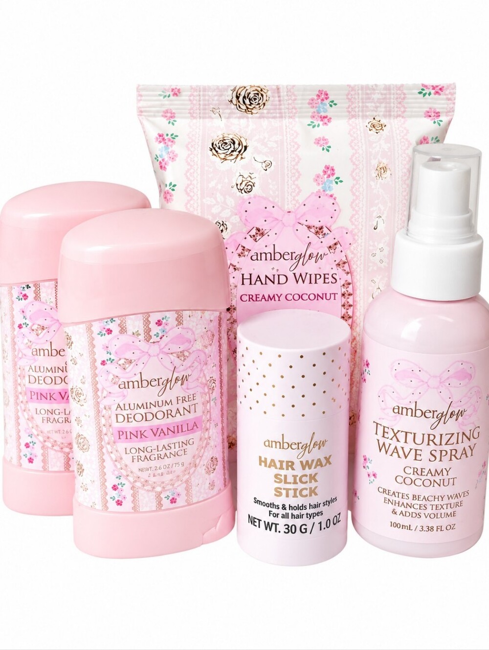 PAMPERING COLLECTION  5 PC SET BY AMBER GLOW